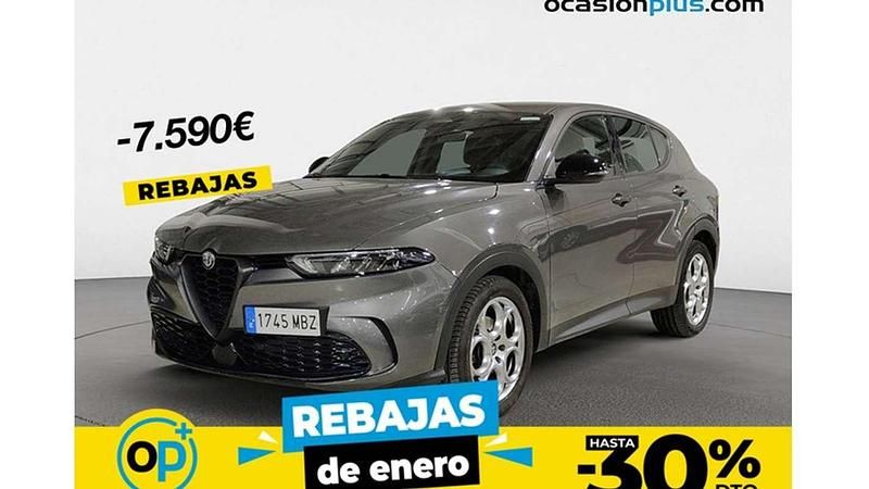 Gris Usado 2022 Alfa Romeo Tonale Sprint SUV | 20.000 € (Precio justo) - Imagen 1/4