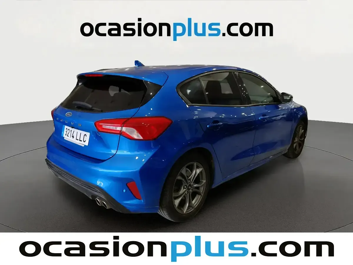 Usado Ford Focus ST-Line 120 CV (88 kW) 2020 Azul Berlina