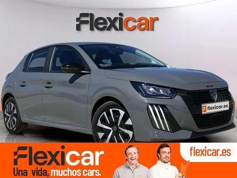 Gris Usado 2024 Peugeot 208 Active Utilitario | 14.490 € (Precio justo) - Imagen 1/4