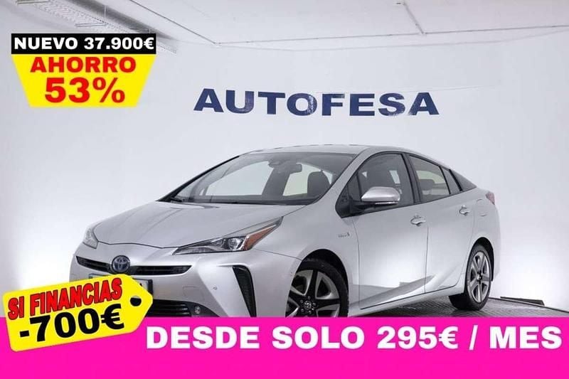 Gris Usado 2021 Toyota Prius Berlina | 17.250 € (Precio justo) - Imagen 1/4