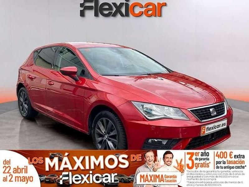 Brugt Seat Leon ST Style 116 HK (85 kW) 2019 Rød Stationcar