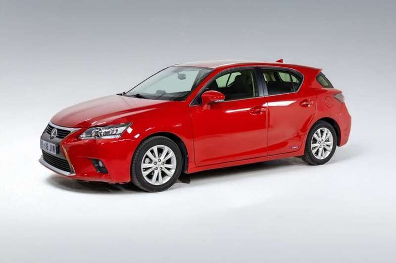 Rojo Usado 2016 Lexus CT200h Utilitario | 17.000 € (Precio justo) - Imagen 1/4