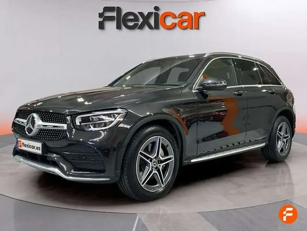 Usado Mercedes GLC220 194 CV (142 kW) 2022 Negro SUV