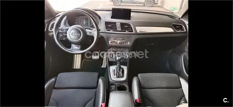 Usado Audi Q3 S-Line 184 CV (135 kW) 2017 Gris / plata SUV