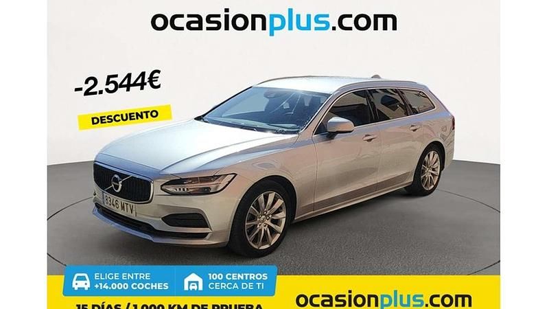 Plateado Usado 2019 Volvo V90 Business Edition Familiar | 25.446 € (Precio justo) - Imagen 1/4