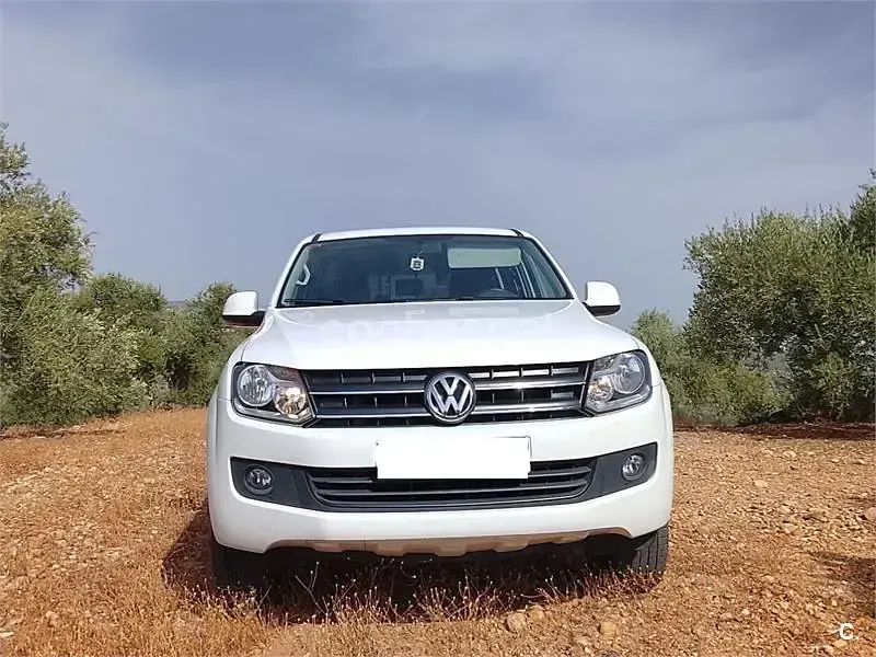 Usado VW Amarok Trendline 140 CV (102 kW) 2016 Blanco Pickup/Camioneta