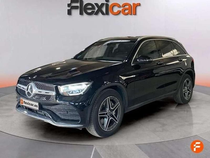 Usado Mercedes GLC220 170 CV (125 kW) 2020 Negro SUV