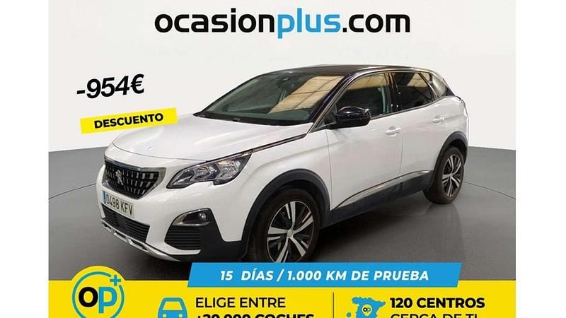 Usado Peugeot 3008 Allure 131 CV (96 kW) 2017 Blanco SUV
