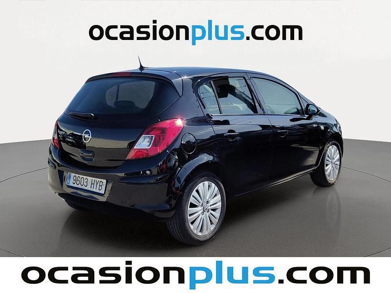 Usado Opel Corsa Selective 86 CV (63 kW) 2014 Negro Utilitario