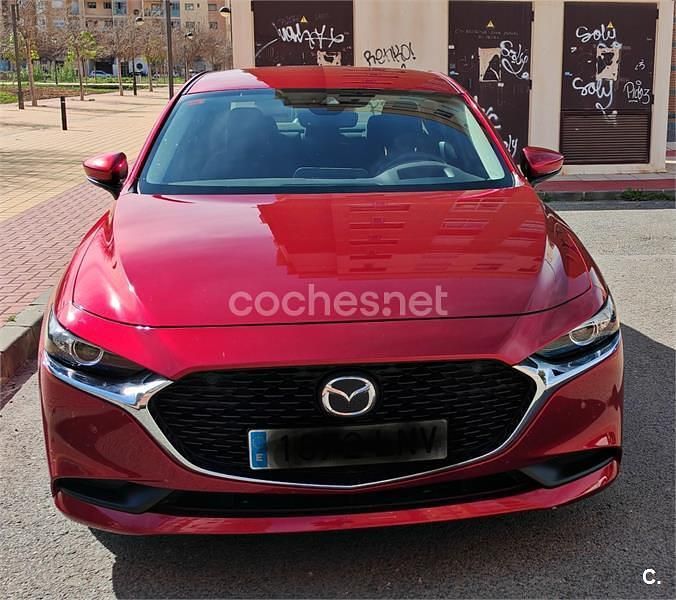 Usado Mazda 3 122 CV (89 kW) 2020 Rojo Berlina