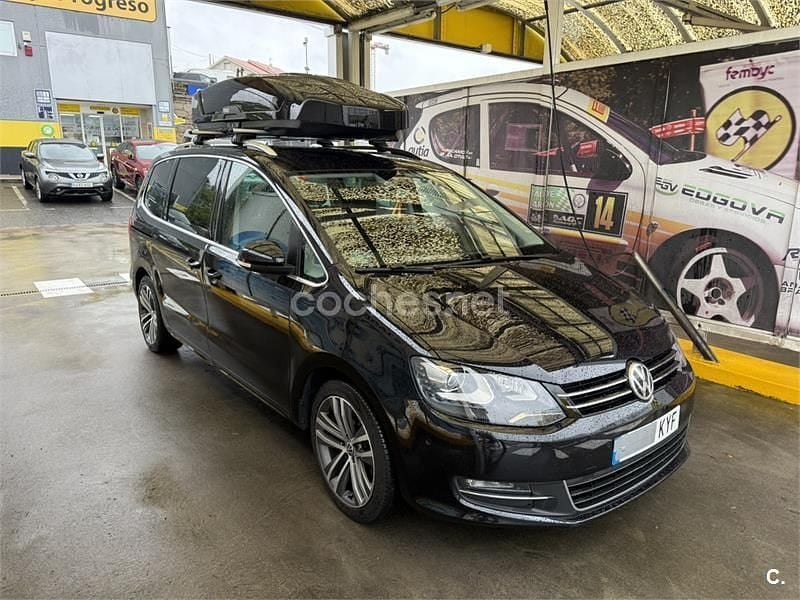 Usado VW Sharan Sportline 177 CV (130 kW) 2019 Negro Monovolumen