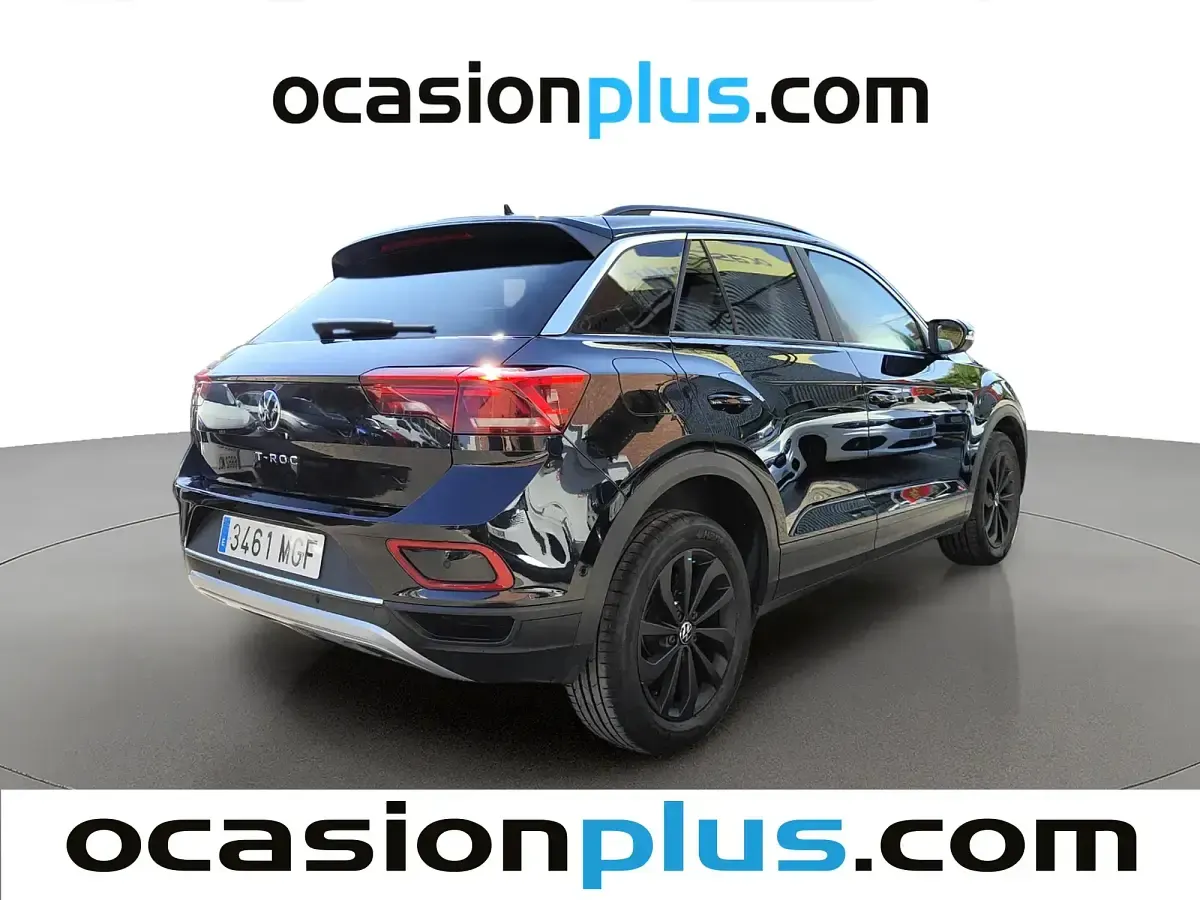 Usado VW T-Roc Life 150 CV (110 kW) 2023 Negro SUV