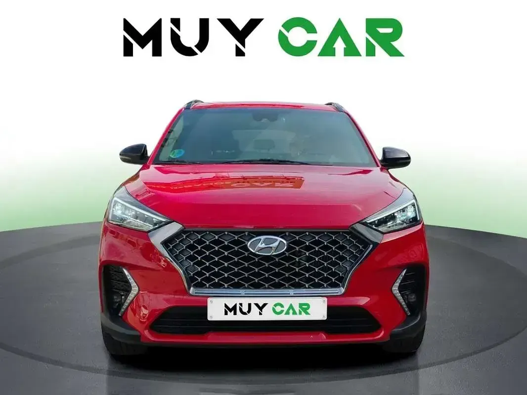 Usado Hyundai Tucson N Line 136 CV (100 kW) 2020 Rojo SUV