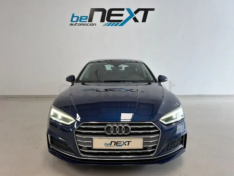 Usado Audi A5 Sportback 190 CV (139 kW) 2018 Azul Utilitario