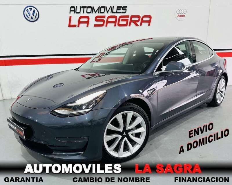 Gris Usado 2019 Tesla Model 3 Standard Range Berlina | 24.900 € (Un poco caro) - Imagen 1/4