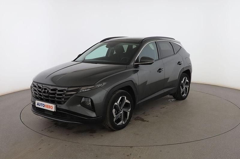 Gris Usado 2021 Hyundai Tucson SUV | 28.299 € (Caro) - Imagen 1/3