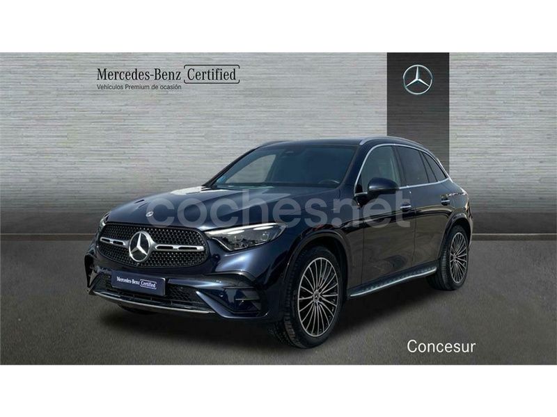 Azul Usado 2022 Mercedes GLC220 SUV | 62.900 € (Caro) - Imagen 1/4