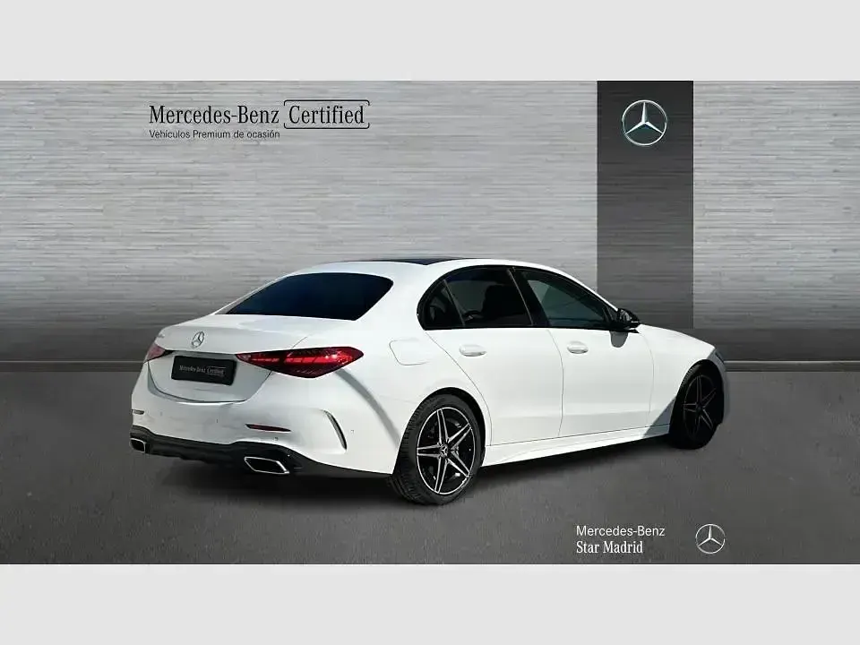 Usado Mercedes C220 200 CV (147 kW) 2022 Blanco Berlina