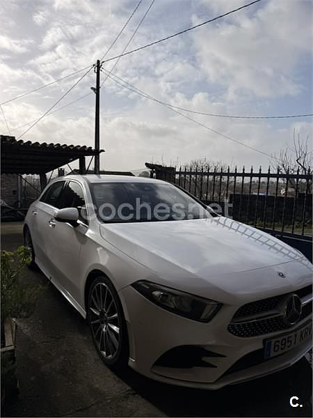 Usado Mercedes A180 109 CV (80 kW) 2019 Blanco Berlina