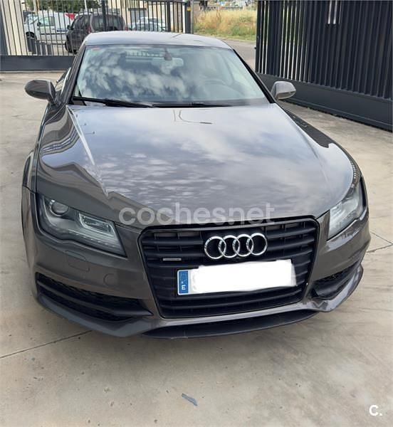 Gris / plata Usado 2012 Audi A7 Sportback S-Line Utilitario | 17.900 € (Buen precio) - Imagen 1/4
