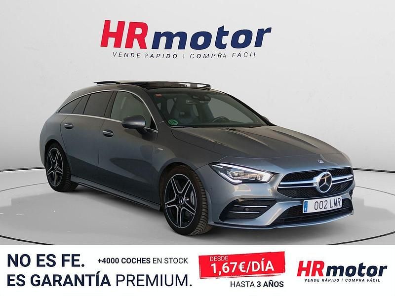 Usado Mercedes CLA35 AMG AMG 306 CV (225 kW) 2021 Gris Berlina
