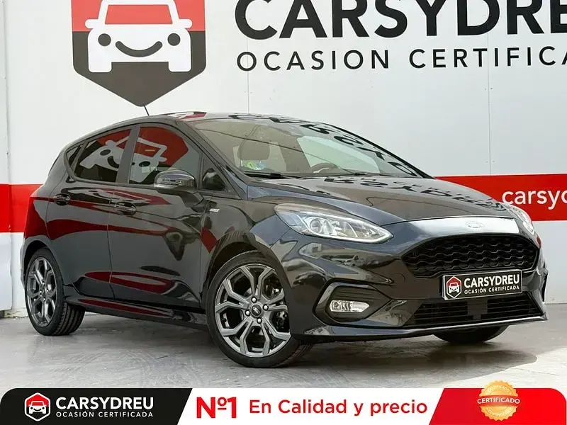 Usado Ford Fiesta ST-Line 125 CV (91 kW) 2021 Negro Utilitario