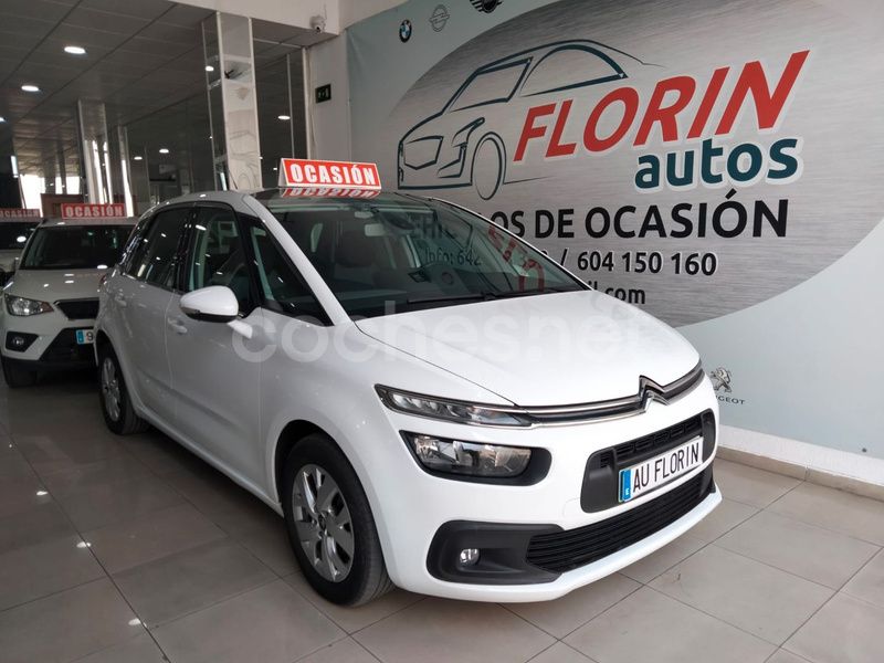Blanco Usado 2020 Citroën C4 SpaceTourer Feel Monovolumen | 13.900 € (Buen precio) - Imagen 1/4