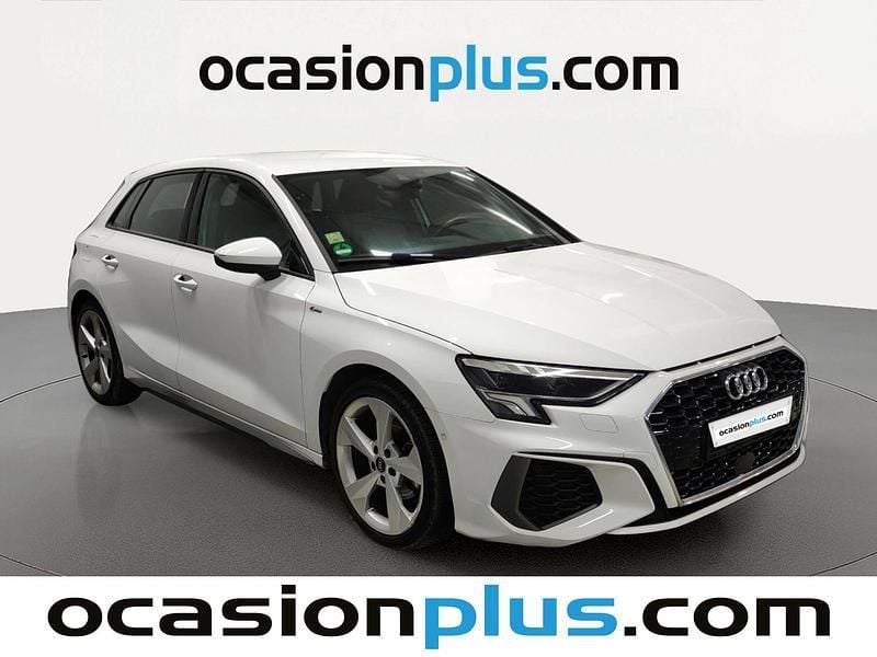 Usado Audi A3 Sportback S-Line 150 CV (110 kW) 2023 Blanco Utilitario
