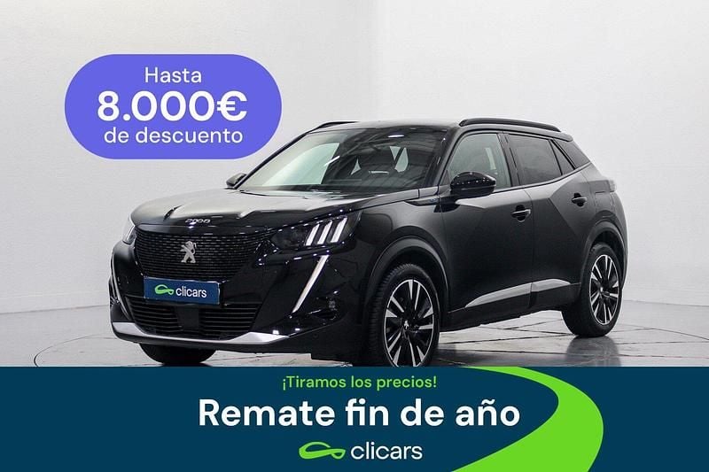 Negro Usado 2022 Peugeot e-2008 GT SUV | 18.490 € (Precio justo) - Imagen 1/4