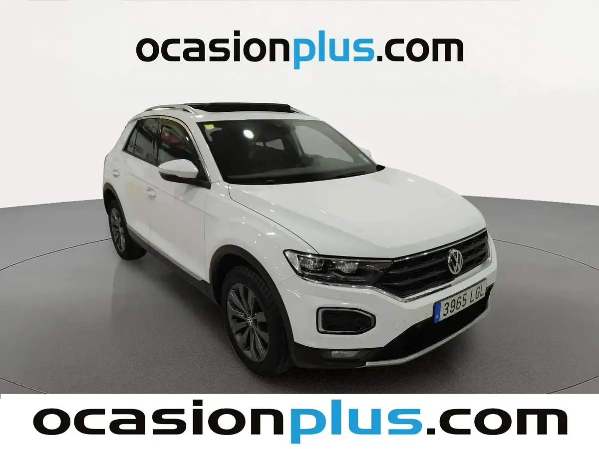 Usado VW T-Roc Sportline 150 CV (110 kW) 2020 Blanco SUV