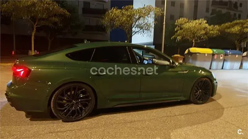 Usado Audi RS5 Sportback 450 CV (330 kW) 2020 Verde Berlina