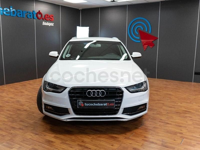 Usado Audi A4 S-Line 150 CV (110 kW) 2014 Blanco Familiar