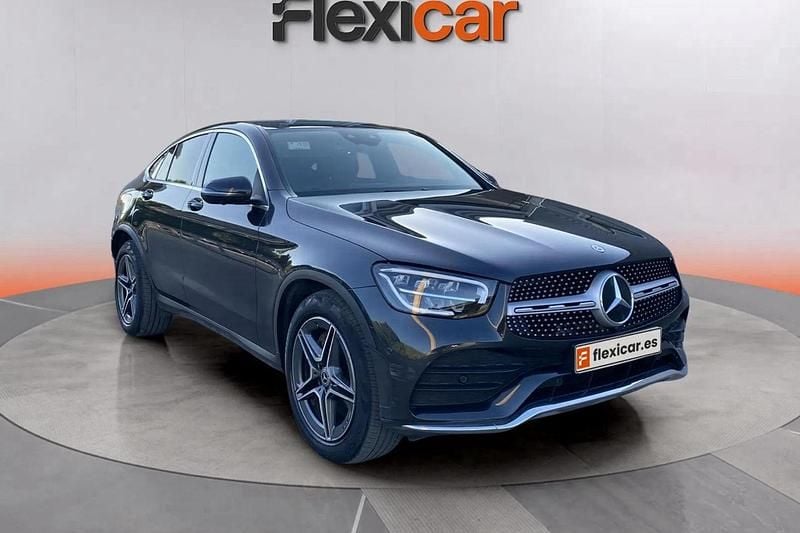 Gris Usado 2021 Mercedes GLC220 SUV | 39.990 € (Precio justo) - Imagen 1/4