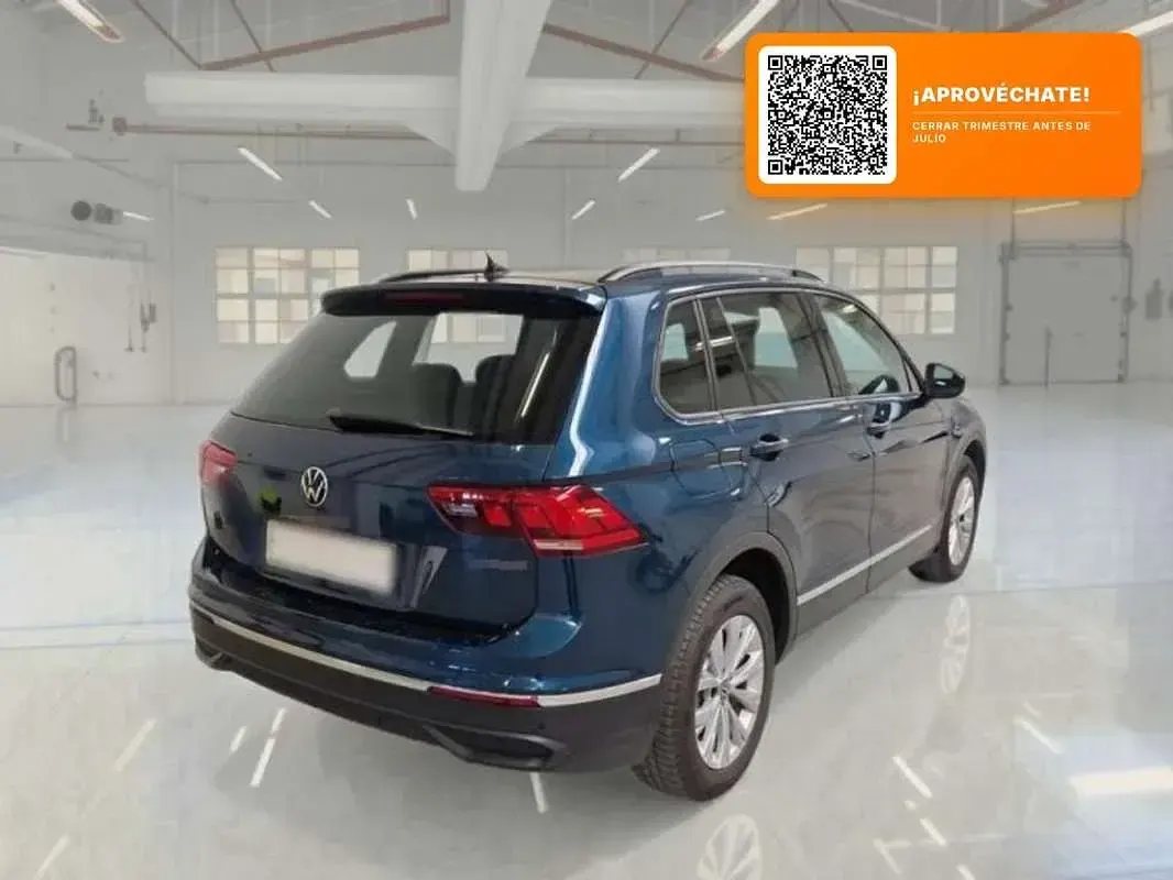 Usado VW Tiguan Life 245 CV (180 kW) 2022 Azul SUV