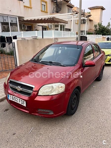 Rojo Usado 2006 Chevrolet Aveo LS Berlina | 2100 € (Precio justo) - Imagen 1/4