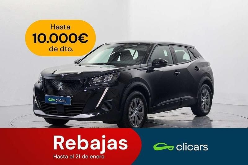 Negro Usado 2020 Peugeot e-2008 Active SUV | 13.590 € (Buen precio) - Imagen 1/4
