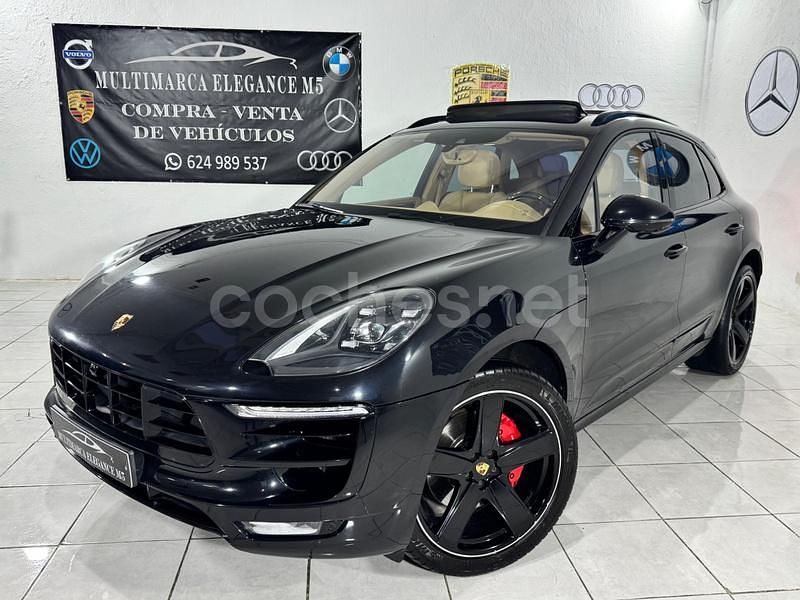 Negro Usado 2016 Porsche Macan Turbo SUV | 34.900 € (Super precio) - Imagen 1/4