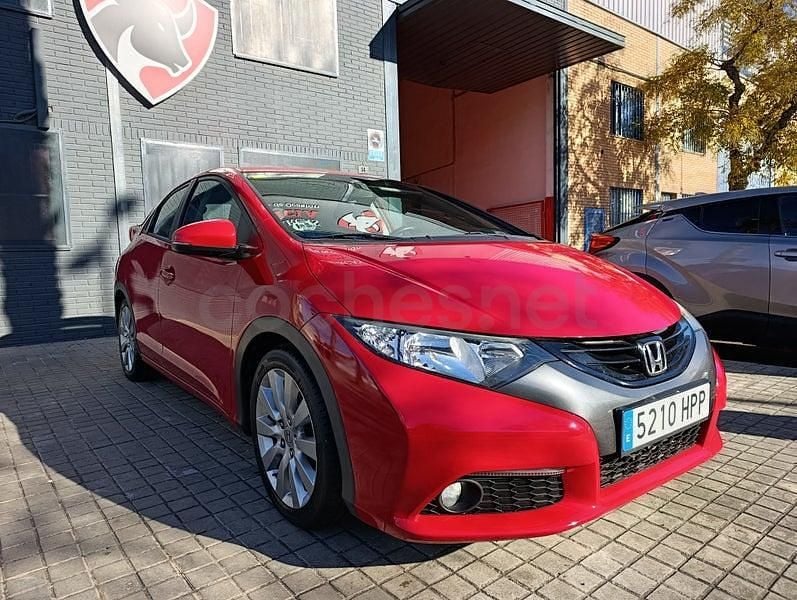 Usado Honda Civic Sport 120 CV (88 kW) 2013 Rojo Berlina