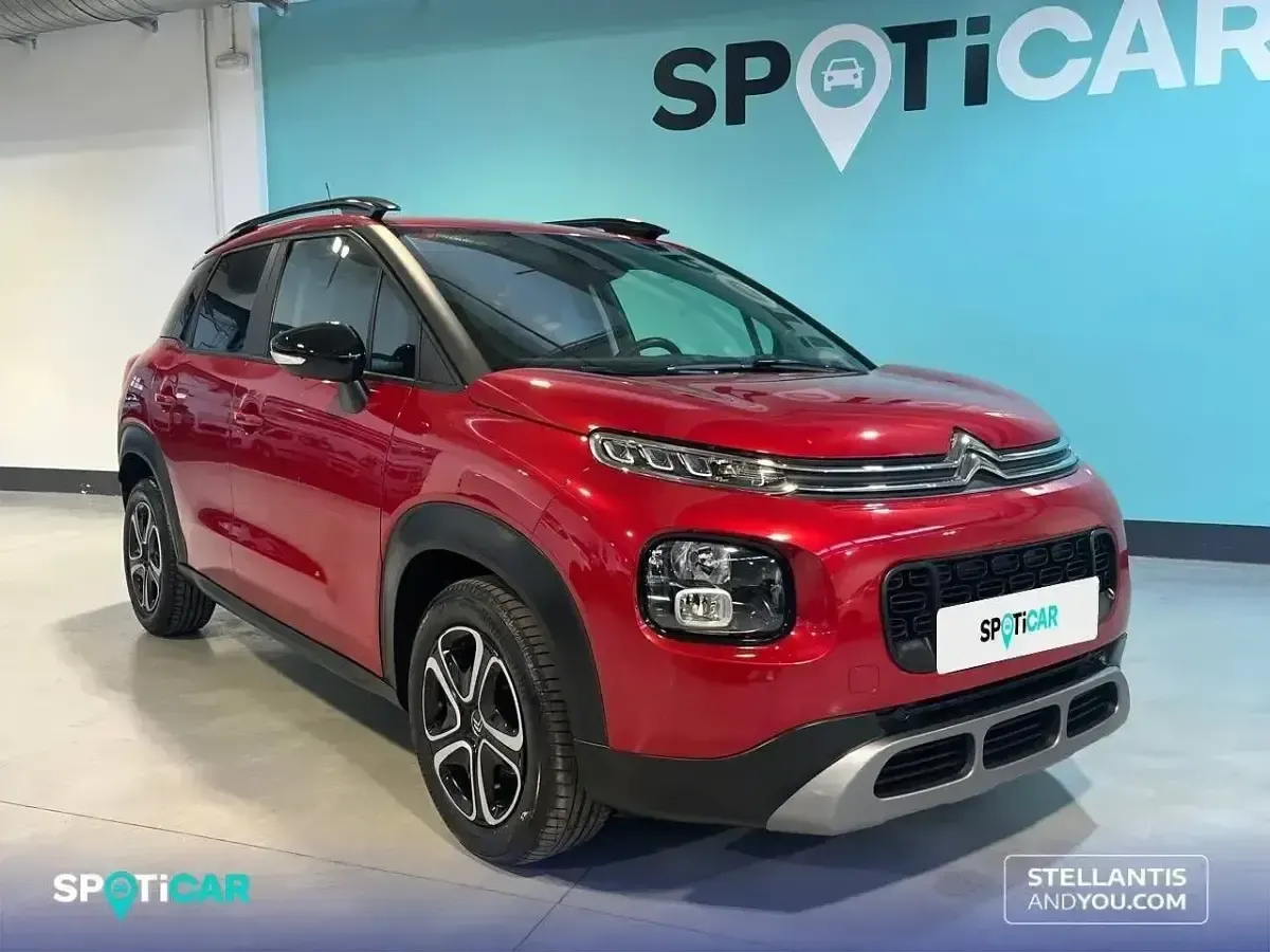 Käytetty Citroën C3 Aircross Feel 110 HP (80 kW) 2021 Punainen Katumaasturi