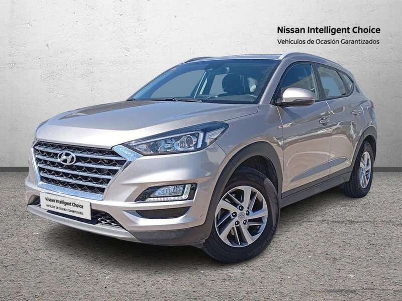 Gris Usado 2021 Hyundai Tucson SUV | 18.900 € (Precio justo) - Imagen 1/4