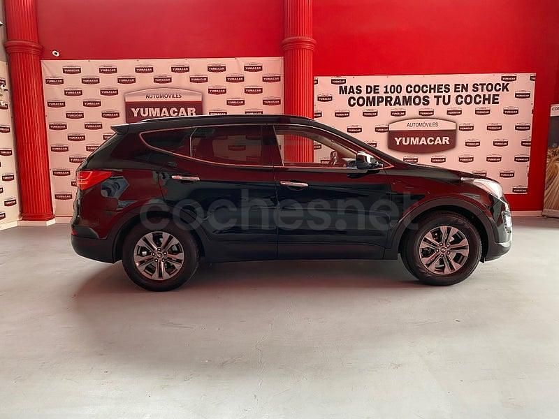 Usado Hyundai Santa Fe 150 CV (110 kW) 2013 Negro SUV