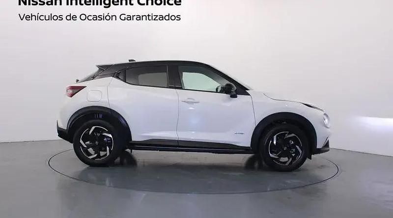 Usado Nissan Juke N-Connecta 143 CV (105 kW) 2023 Lunar white (metalizado) SUV