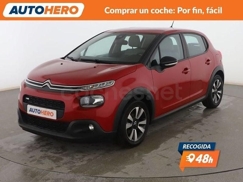 Usado Citroën C3 Feel 82 CV (60 kW) 2017 Rojo Berlina