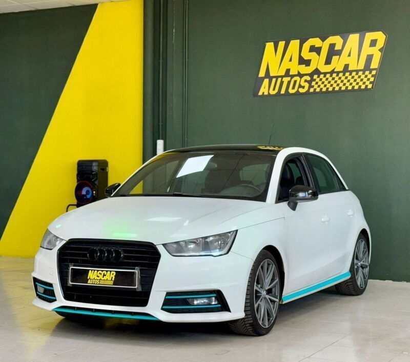 Usado Audi A1 95 CV (69 kW) 2018 Blanco Utilitario