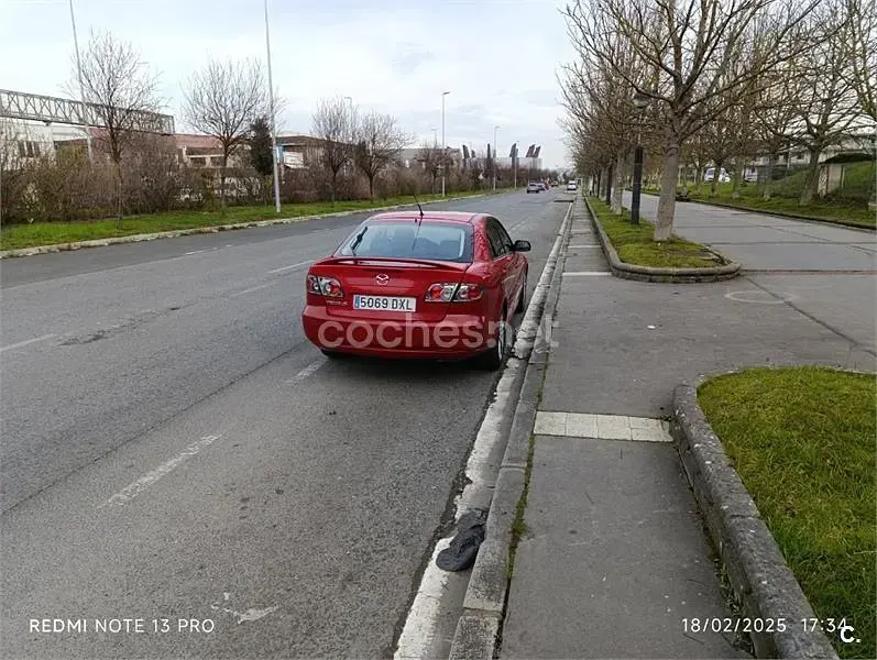 Brugt Mazda 6 Active 120 HK (88 kW) 2006 Rød Sedan