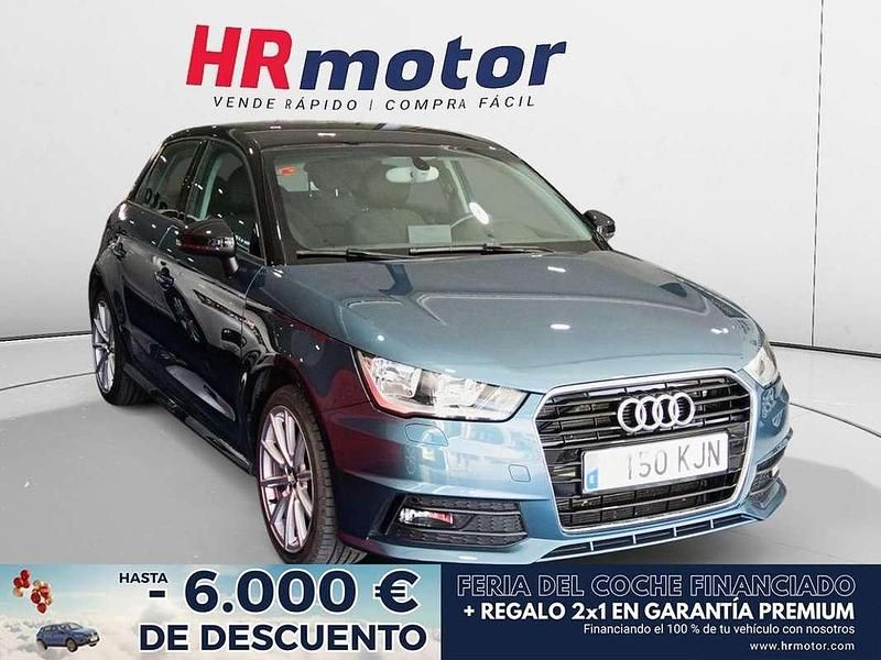 Usado Audi A1 91 CV (66 kW) 2018 Azul Utilitario