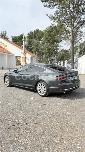 Usado Audi A5 Sportback Sport 150 CV (110 kW) 2018 Gris / plata Utilitario