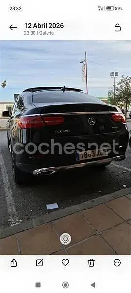 Usado Mercedes GLE350 258 CV (189 kW) 2016 Negro SUV