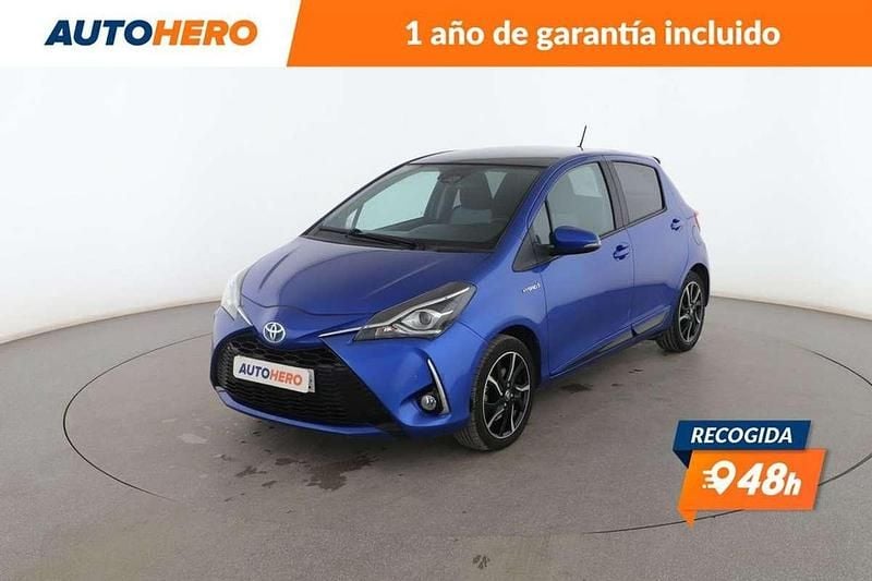 Azul Usado 2018 Toyota Yaris Hybrid Berlina | 13.099 € (Precio justo) - Imagen 1/3