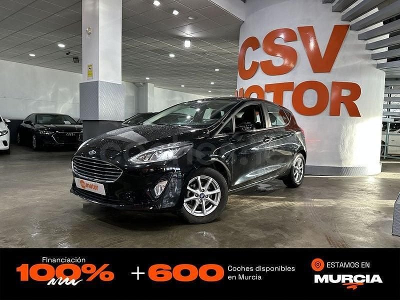 Usado Ford Fiesta Trend 75 CV (55 kW) 2021 Negro Utilitario